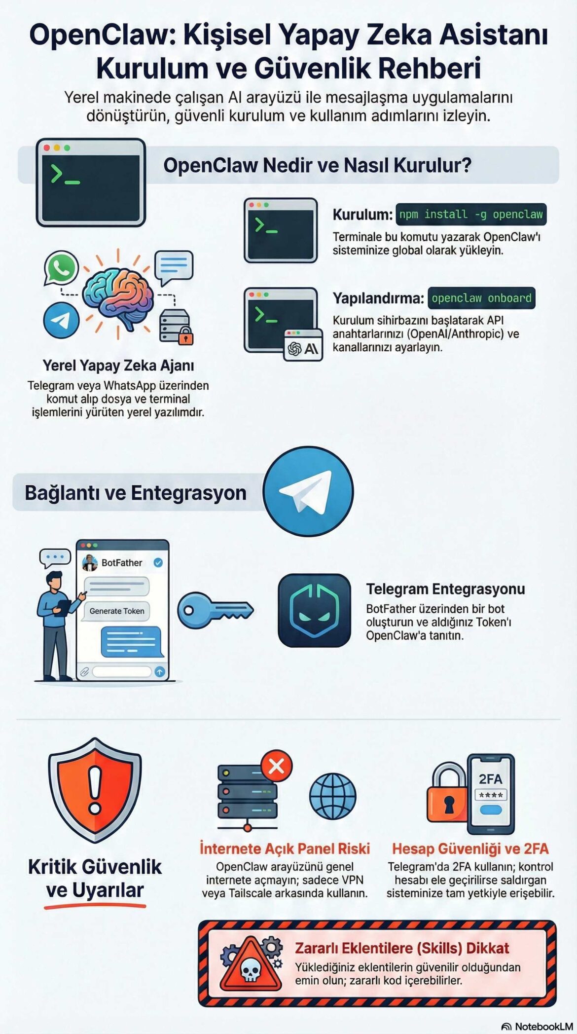 OpenClaw Rehberi: “Gerçekten İş Yapan” Yerel AI Asistanı Nasıl Kurulur?